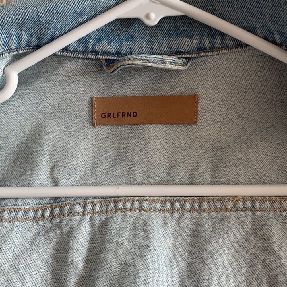 Cute GRLFRND jean jacket size small never worn - Picture 2 of 2